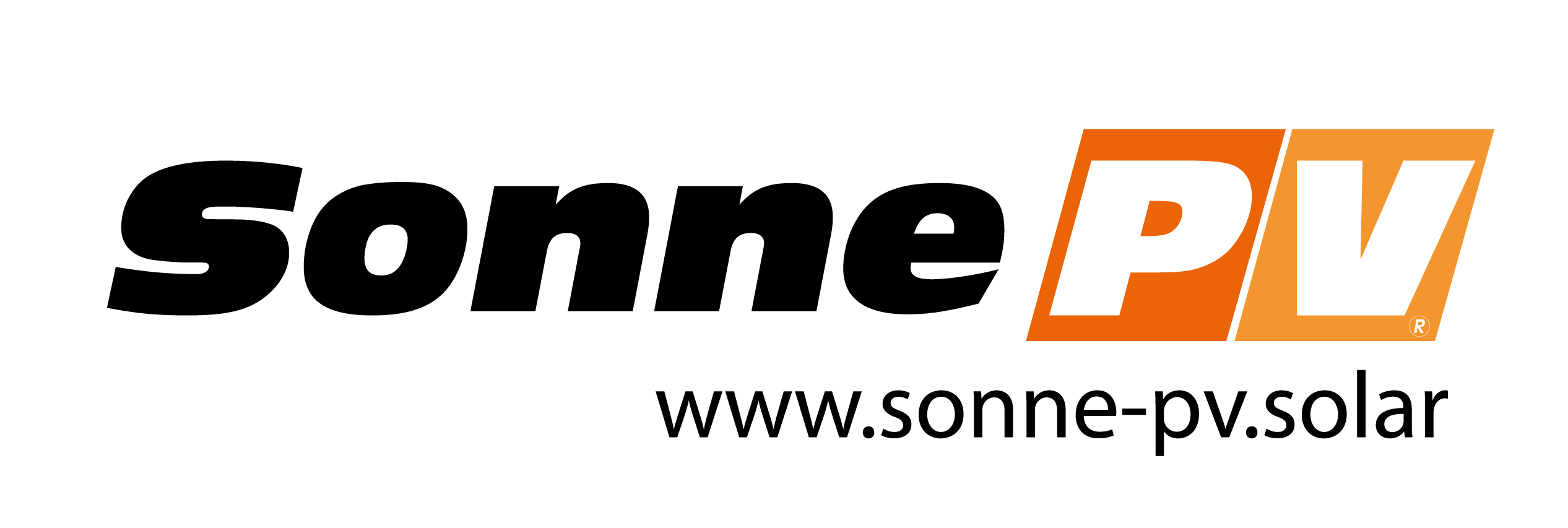 Logo Sonne PV Negro